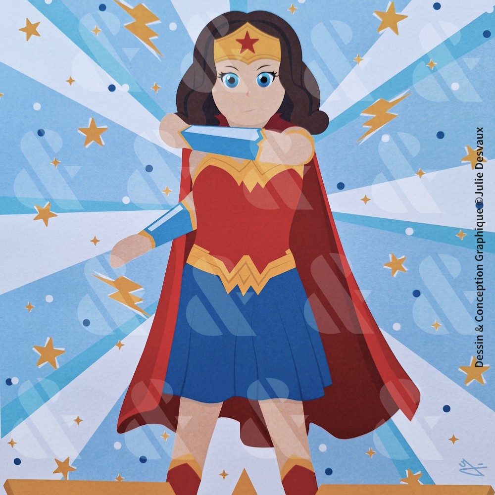 Affiche Enfant Wonderwoman – Image 4