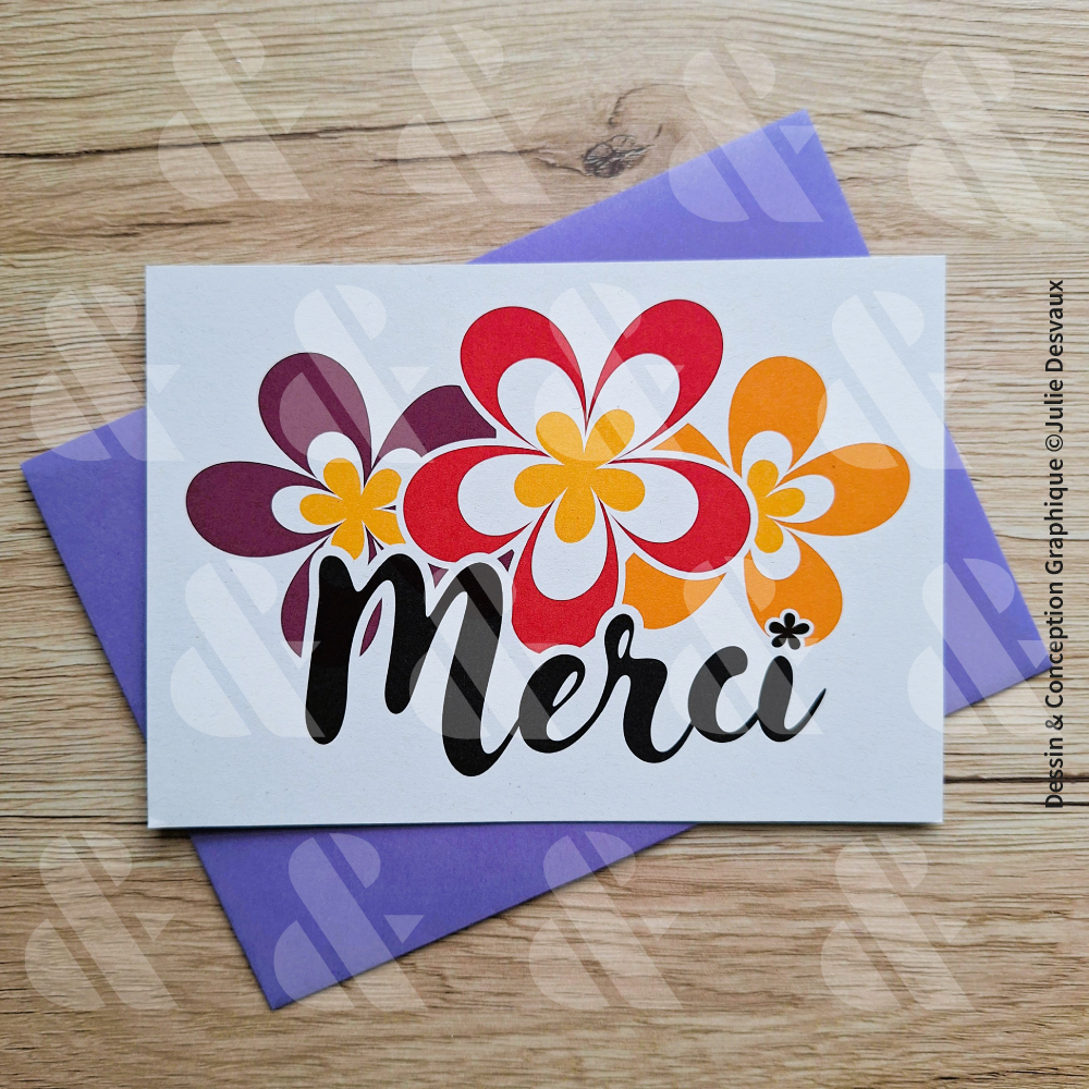 Carte Merci Fleurs – Image 3