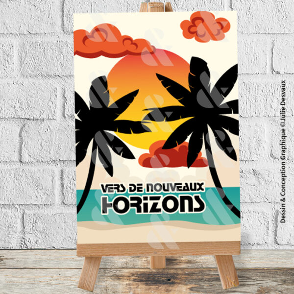 Carte Vers de Nouveaux Horizons
