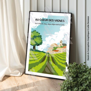 Affiche Paysage Provençal