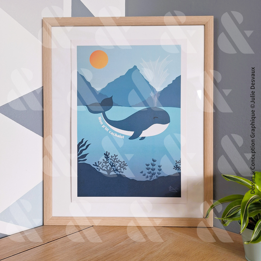 Affiche Enfant Cachalot – Image 2