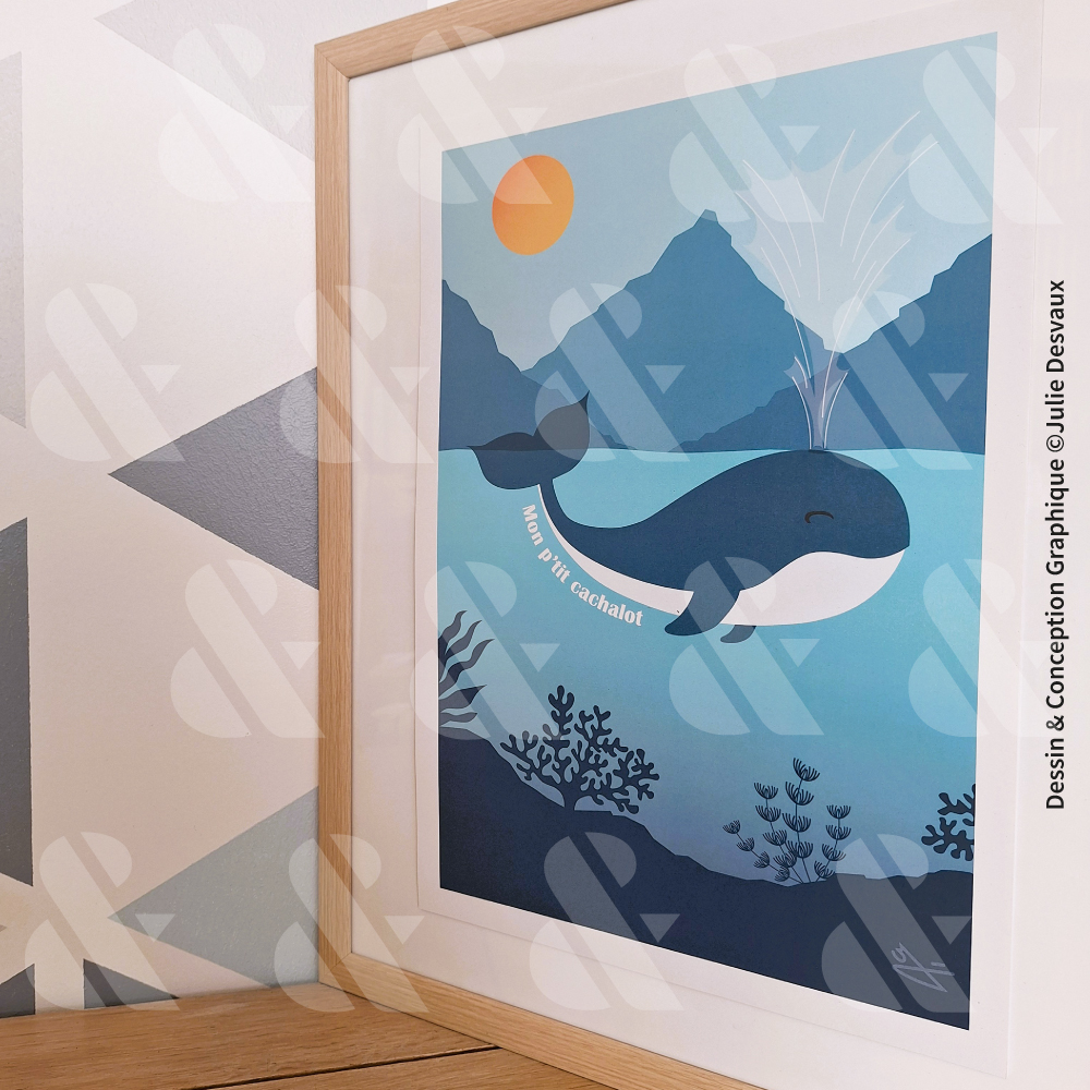 Affiche Enfant Cachalot – Image 3