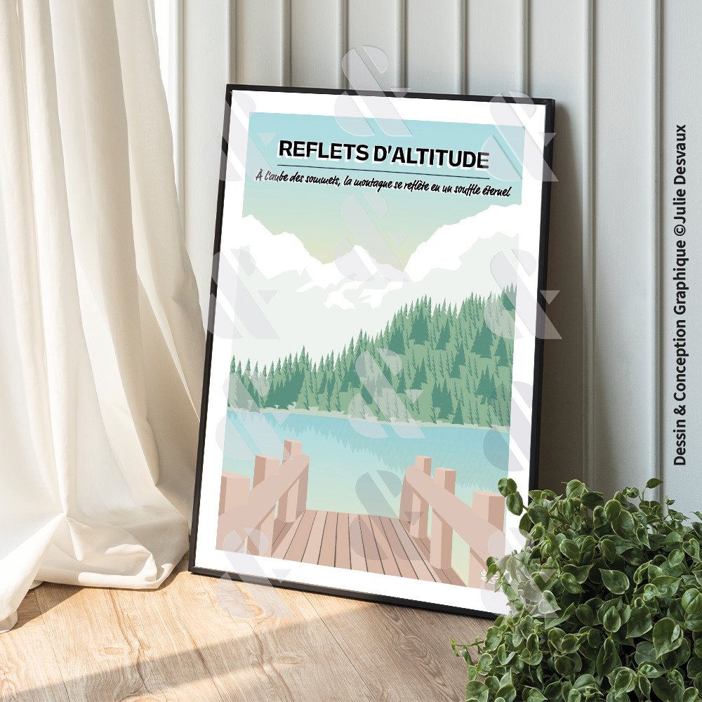Affiche Reflets d'Altitudes