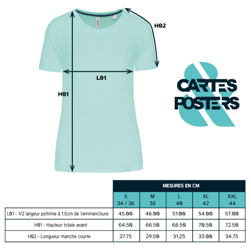 Tee-Shirt Course à Pieds Femme "Inarrêtable" – Image 2